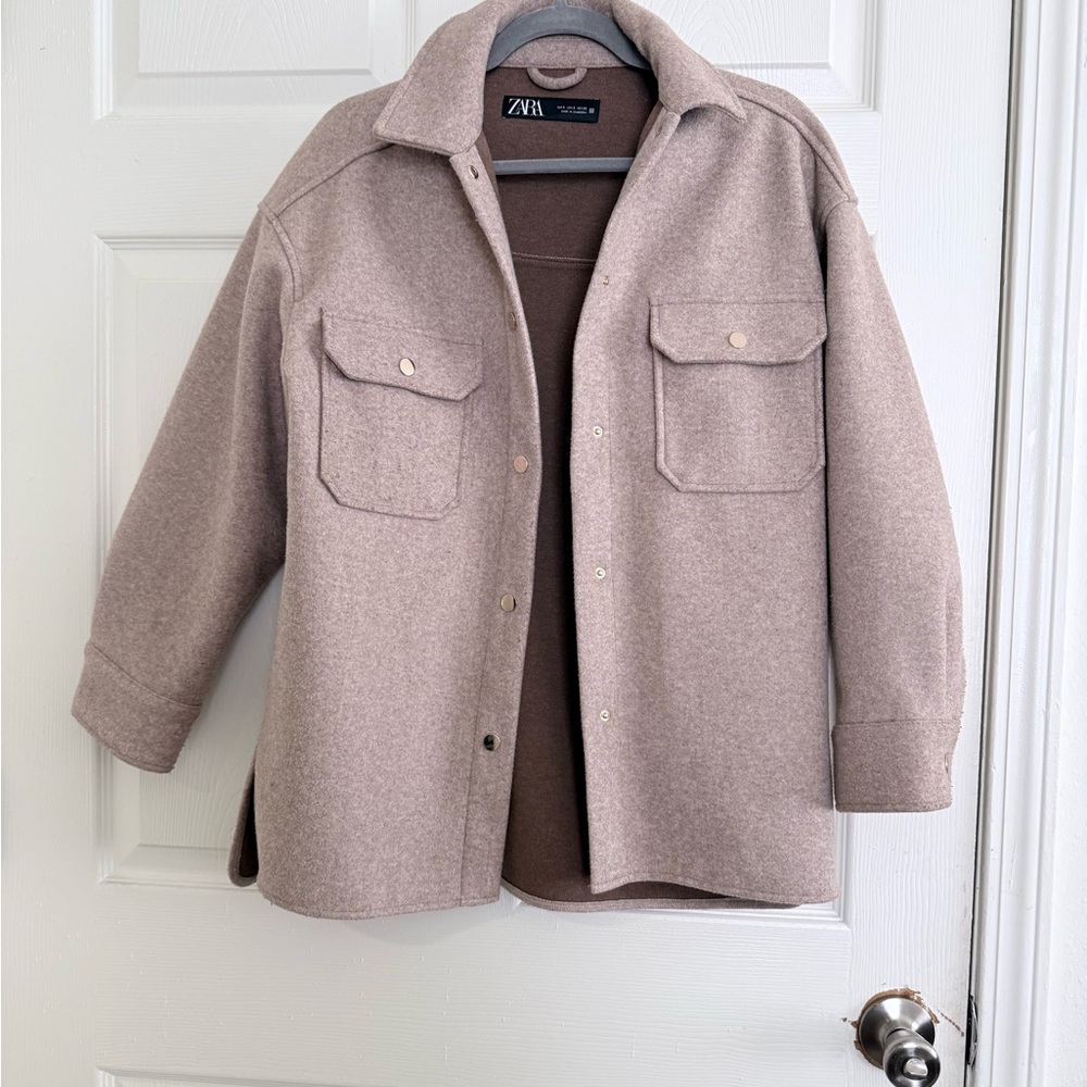 Zara button down jacket